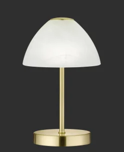 LED Nachttischleuchte Touch Dimmer 280 lm in Messing