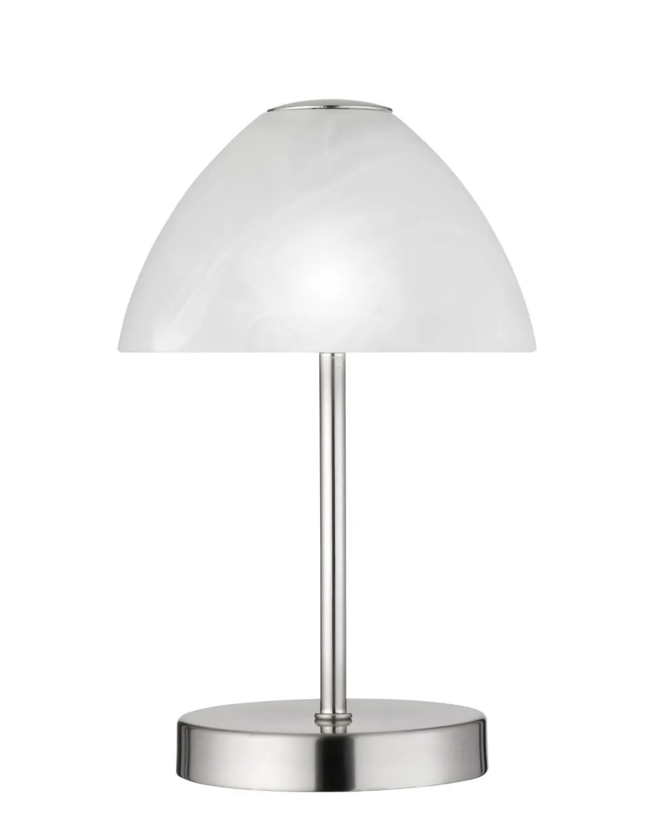 LED Nachttischleuchte Touch Dimmer 280 lm 3 W in Nickel