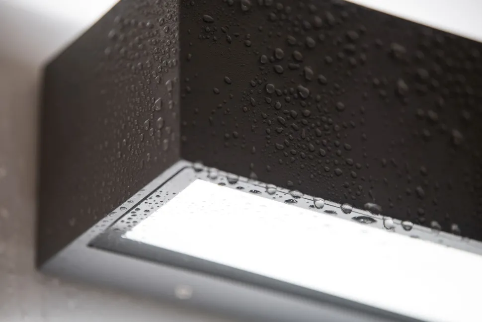 LED Outdoor Wandlampe Anthrazit 4000 K IP54 Up Down