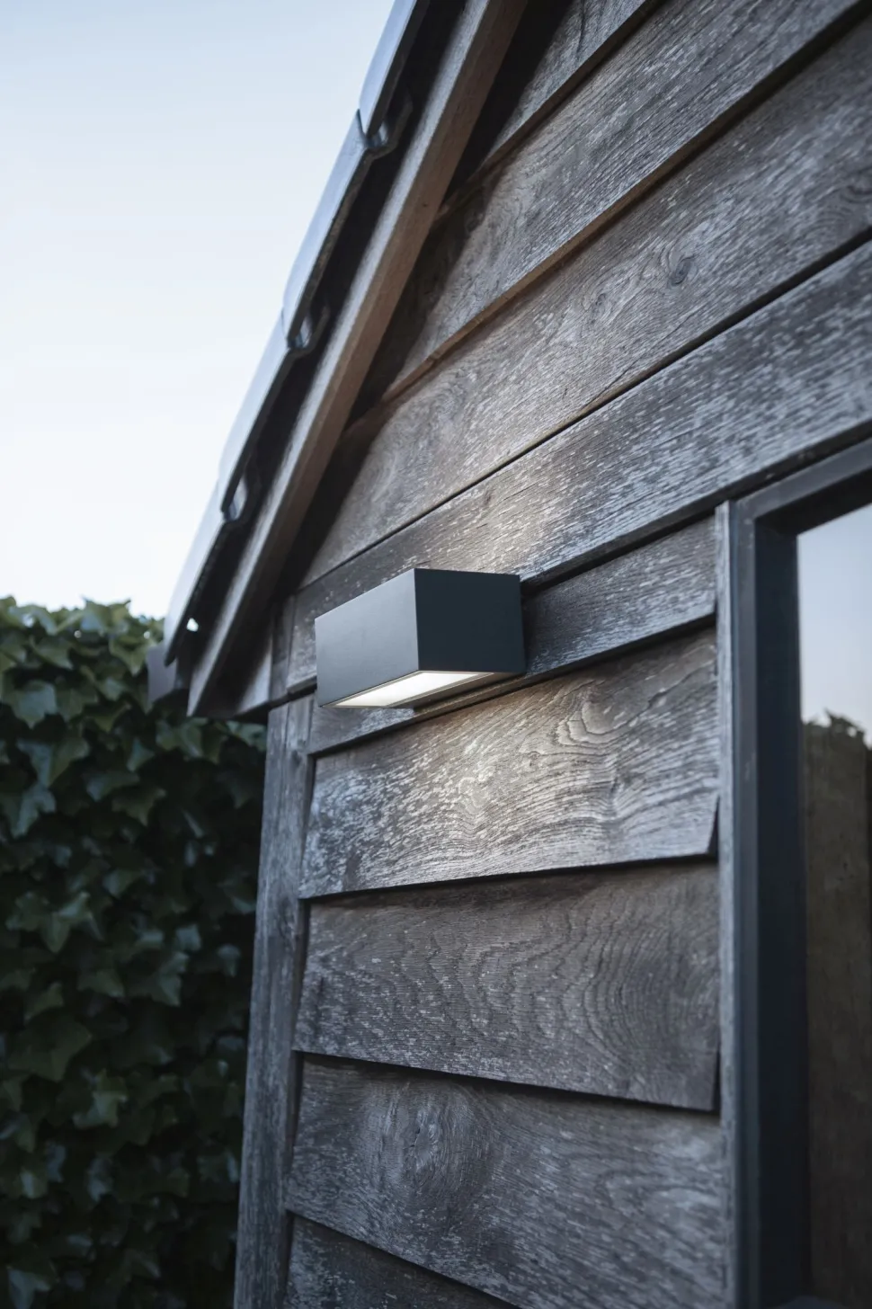 LED Outdoor Wandlampe Anthrazit 4000 K IP54 Up Down