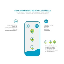 LED Pendelleuchte außen mit Akku Fernbedienung dimmbar IP54
