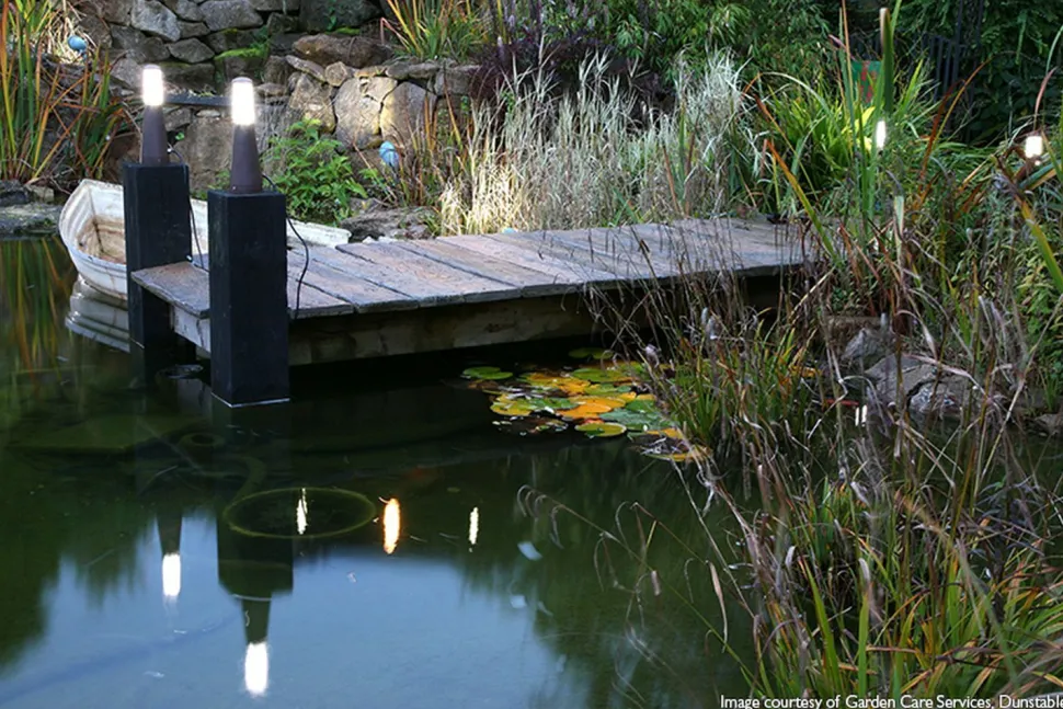 LED Pollerleuchte IP54 37cm Aluminium Modern Haus Garten