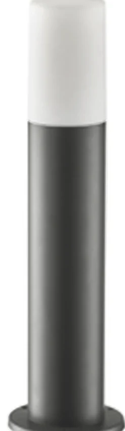 LED Pollerleuchte RGB Farbwechsel 80cm IP44 Anthrazit Edelstahl