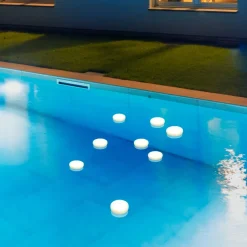 LED Poolleuchte ohne Bohren Farbwechsel dimmbar IP68 Ø 12 cm