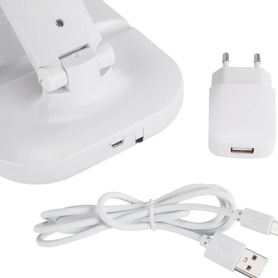 LED Schreibtischlampe Dimmer Touch Farbwechsel 32,3 cm Weiß