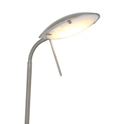 LED Schreibtischlampe Metall Glas 46 cm 2700 K dimmbar