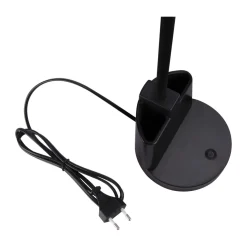 LED Schreibtischlampe Touch Dimmer Stiftehalter Flexarm 55,5 cm