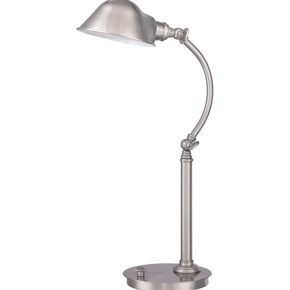 LED Schreibtischleuchte dimmbar Metall 53cm verstellbar