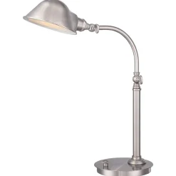 LED Schreibtischleuchte dimmbar Metall 53cm verstellbar