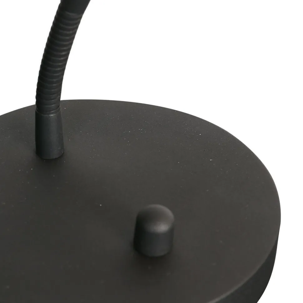 LED Schreibtischleuchte dimmbar Schwarz 46 cm 2700 K