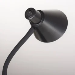 LED Schreibtischleuchte Metall 38 cm Schwarz 4 W Modern