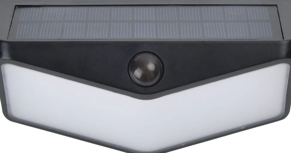 LED Solar Außenlampe Bewegungsmelder dimmbar IP44 4 W