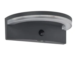 LED Solar Wandlampe Bewegungsmelder IP44 B:19 cm 4000 K