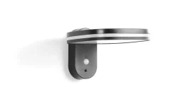 LED Solar Wandspot mit Bewegungsmelder 6 W verstellbar