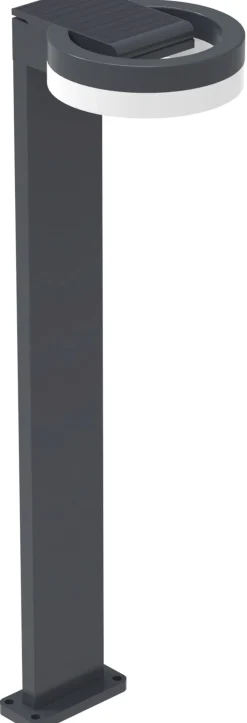 LED Solar Wegeleuchte Sensor Anthrazit IP54 12 W 74 cm