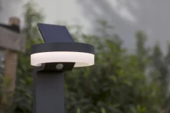 LED Solar Wegeleuchte Sensor Anthrazit IP54 12 W 74 cm