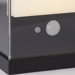 LED Solarlampe Außen mit Bewegungsmelder Aluminium IP54