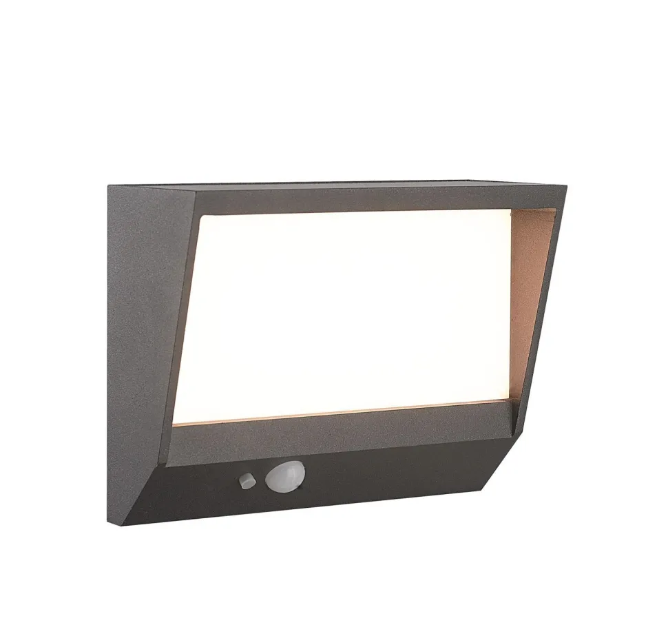 LED Solarleuchte Außen Aluminium IP54 Bewegungsmelder