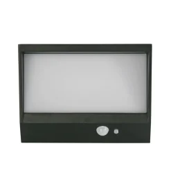 LED Solarleuchte Außen Aluminium IP54 Bewegungsmelder