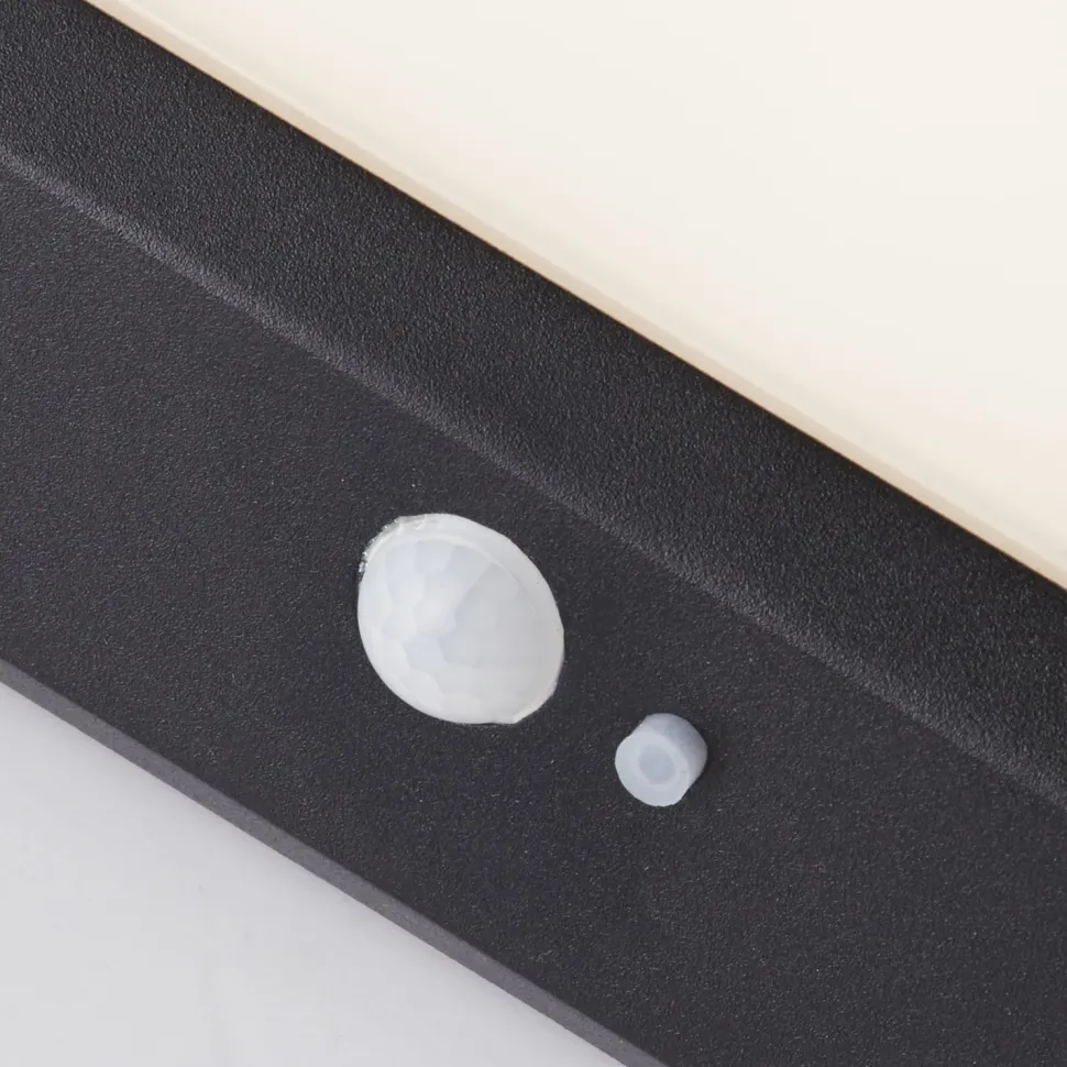 LED Solarleuchte Außen Aluminium IP54 Bewegungsmelder