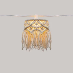 LED Solarlichterkette 5m lang 2700 K warmweiß IP44 Weiß