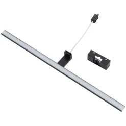 LED Spiegelleuchte IP44 Schwarz 4000 K neutralweiß