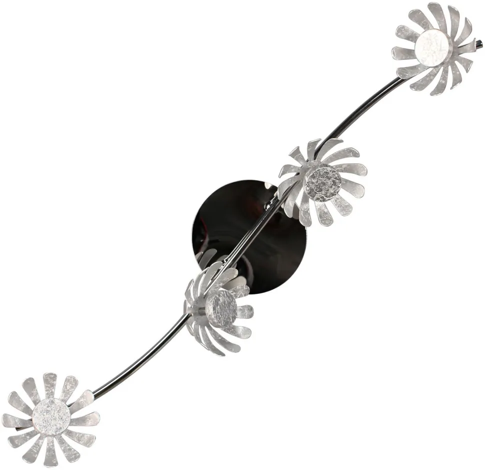 LED Spot in Silber Metall länglich 3000K 1200lm