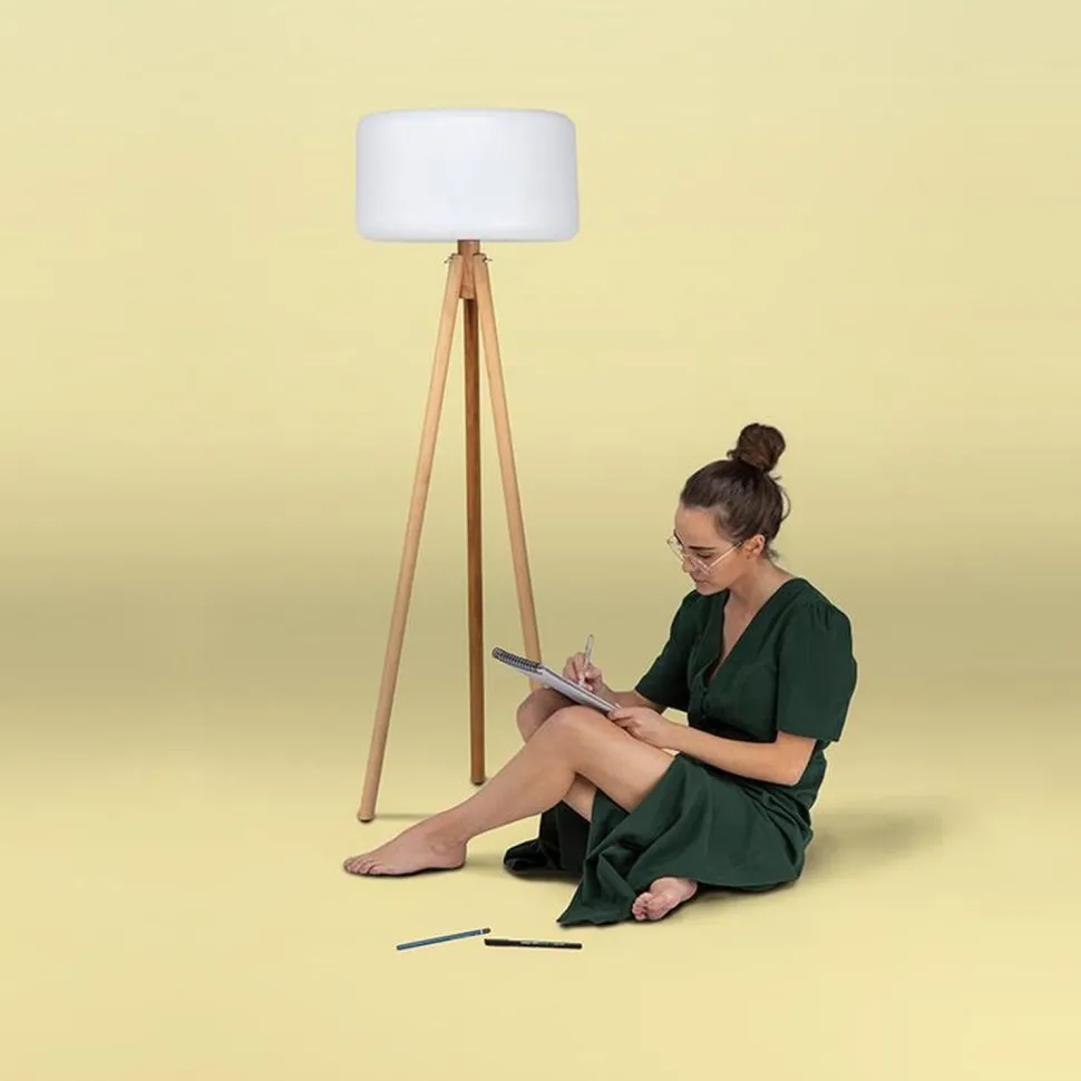 LED Stehlampe außen IP65 140 cm Farbwechsel dimmbar