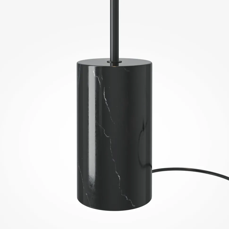 LED Stehlampe Glas Metall 3000 K warmweißes Licht rund