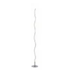 LED Stehlampe Metall in Stahl 120 cm 3000 K blendarm