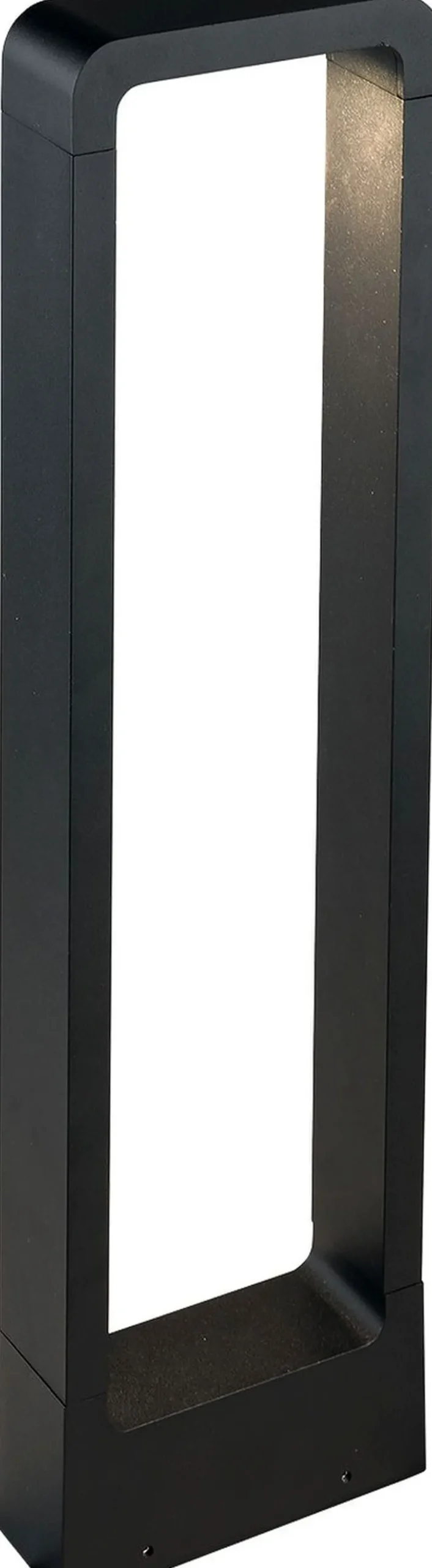 LED Stehlampe Schwarz Alu IP54 Licht ALESSIA