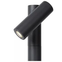 LED Stehlampe verstellbar Anthrazit IP65 43 cm 3000 K