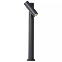 LED Stehlampe verstellbar Anthrazit IP65 43 cm 3000 K