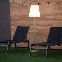 LED Stehleuchte außen 177 cm IP65 Farbwechsel Stecker Kabel