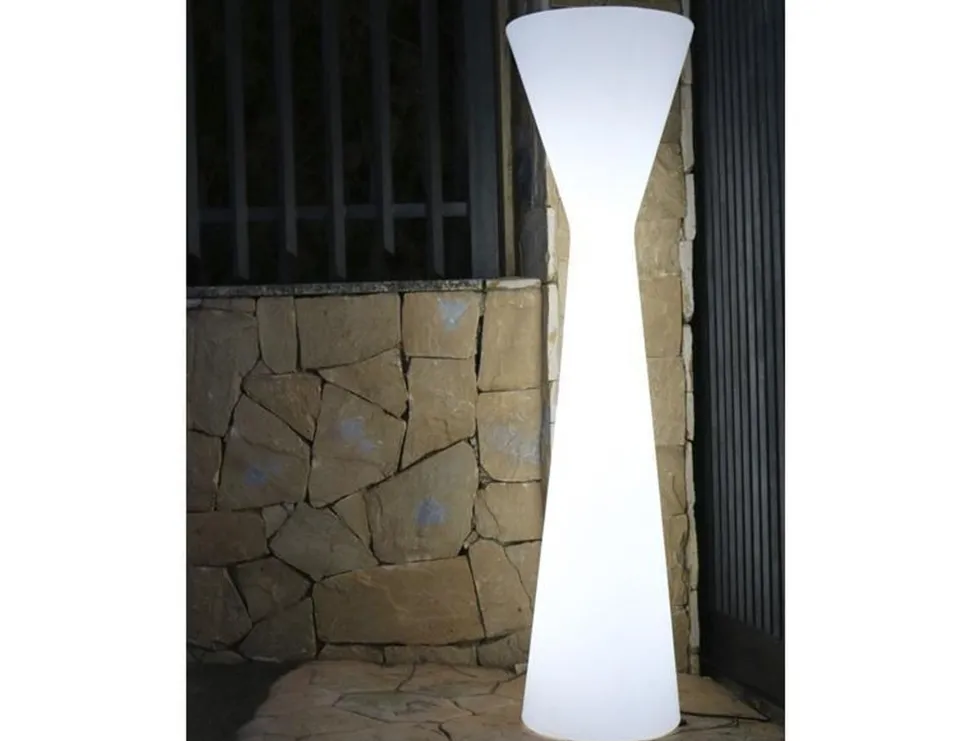 LED Stehleuchte außen Akku Dimmer Farbwechsel 170 cm IP65