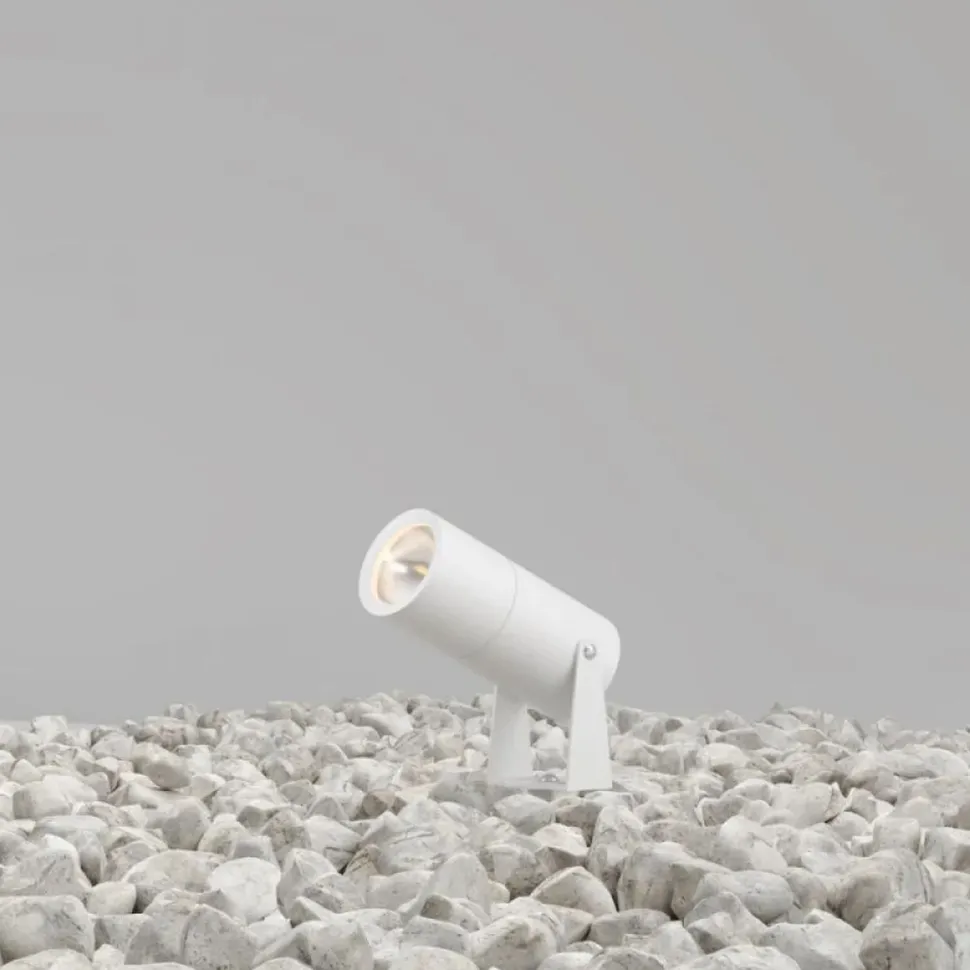 LED Stehleuchte außen Aluminium Glas 15,9 cm hoch IP65