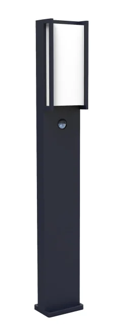 LED Stehleuchte Bewegungssensor Aluminium 75 cm IP54