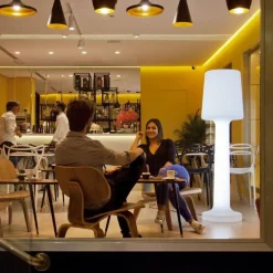 LED Stehleuchte Outdoor Kabel Stecker 165 cm IP65 6000 K Weiß