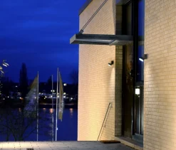 LED Strahler außen Aluminium verstellbar IP54 Anthrazit