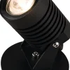 LED Strahler LIONEL Schwarz Alu IP54 Außenleuchte