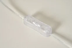 LED Tischlampe Holz 20,4 cm 3500 K 730 lm Natur Schwarz