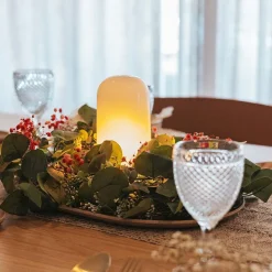 LED Tischlampe kabellos tragbar Akku Dimmer IP54 2000K Outdoor