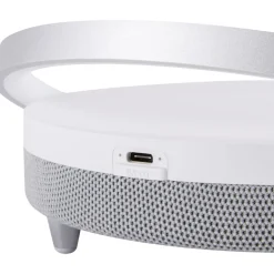 LED Tischlampe mit Lautsprecher Touch Dimmer D: 18 cm Akku