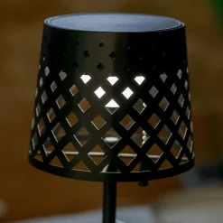 LED Tischlampe Solar Touch Dimmer kabellos tragbar 30 cm