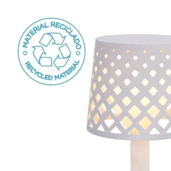 LED Tischlampe Touch IP44 31 cm Weiß 3000 K tragbar