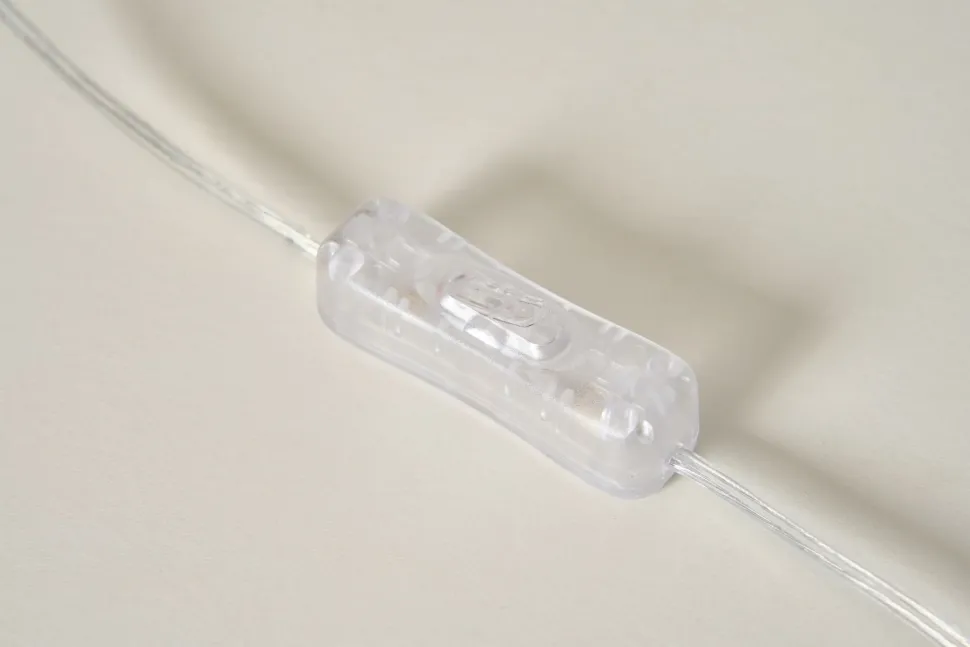 LED Tischleuchte Holz 20,4 cm 3500 K 9 W Natur Schwarz