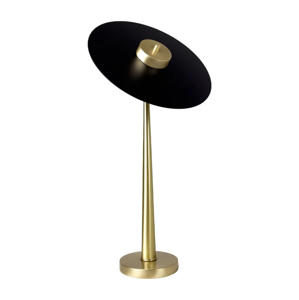 LED Tischleuchte Messing Eisen H: 53 cm 2700 K Modern