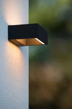 LED Up Down Wandleuchte Aluminium Anthrazit 3000 K IP54