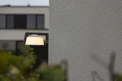 LED Wandlampe Aluminium Anthrazit B:16 cm IP44 1000 lm