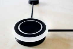 LED Wandlampe Aluminium dimmbar H:44 cm 3000 K Schwarz